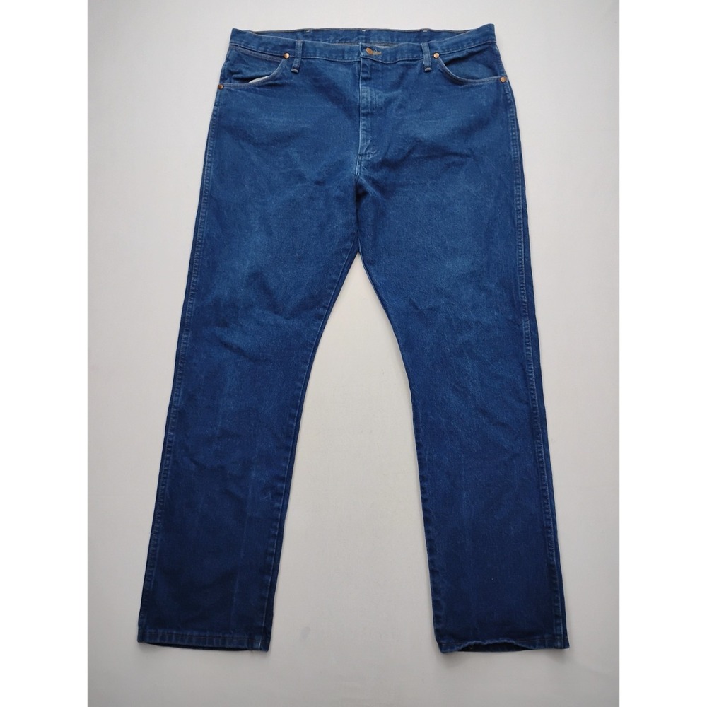 Wrangler 13 MWZ Men's Denim Cowboy Cut‎ Straight Leg Jeans Size 42x34 Vintage